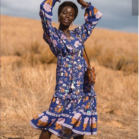 spell wild bloom midi